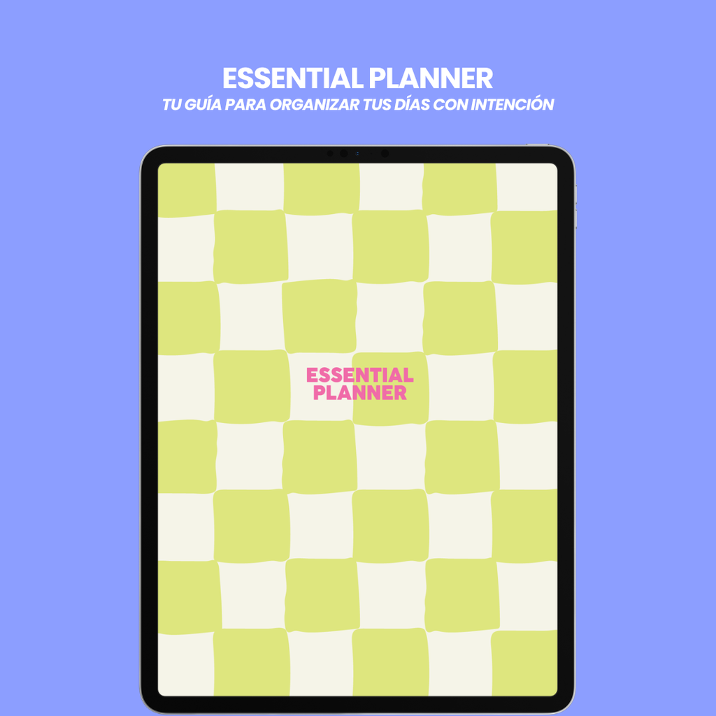 Retro Lime ESSENTIAL PLANNER