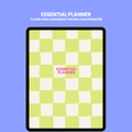 Retro Lime ESSENTIAL PLANNER