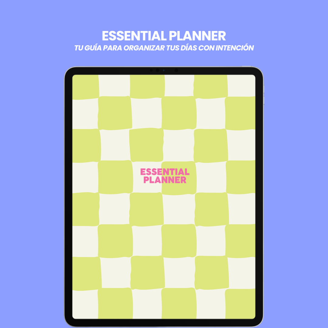 Retro Lime ESSENTIAL PLANNER