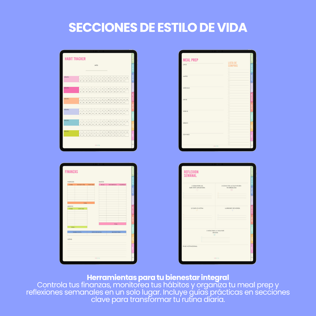 Retro Lime ESSENTIAL PLANNER