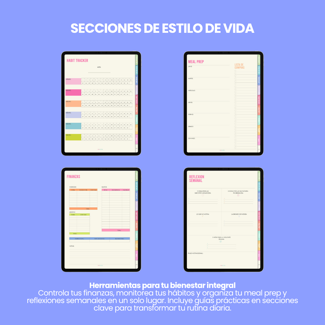 Retro Lime ESSENTIAL PLANNER
