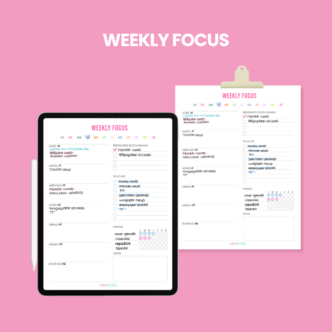 WEEKLY FOCUS