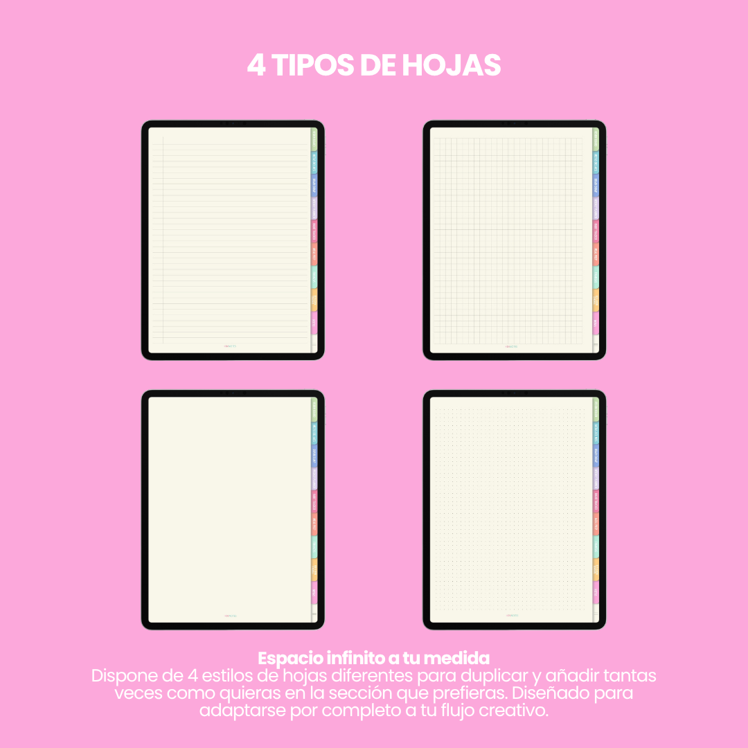 Grid Pink ESSENTIAL PLANNER