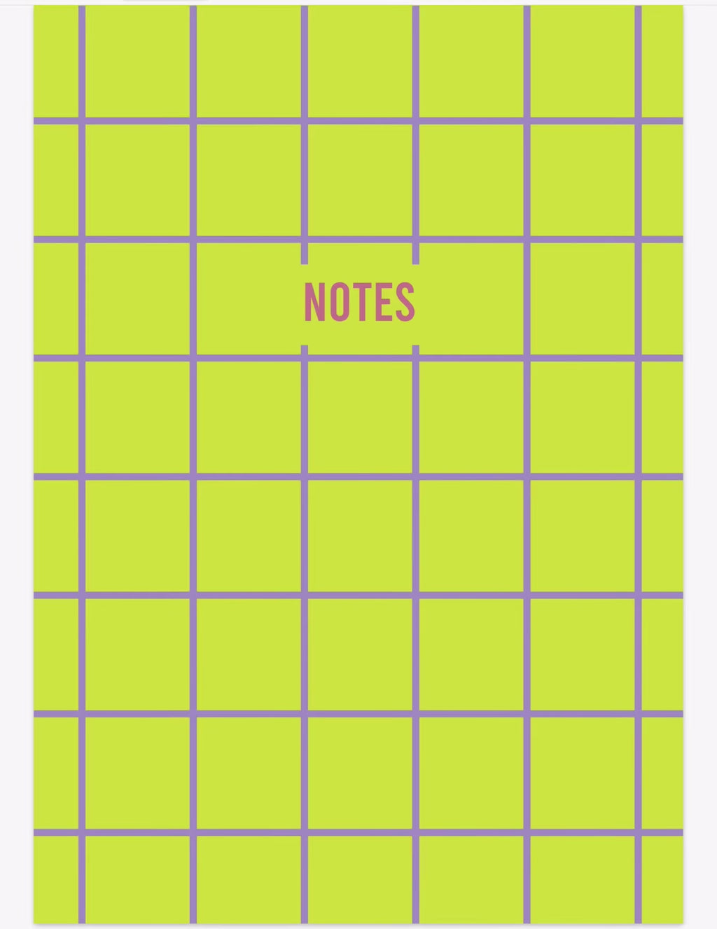 Confetti NOTEBOOK